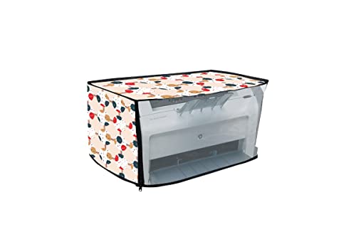 Image of Printer Cover for HP Laserjet M1020 Plus Printer with Zipper for Dust Protection (Ice Cream)-Size (15x8.5x9.5Cm)