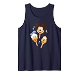 Disney Mickey and Friends Popsicle Faces Group Shot Tank Top