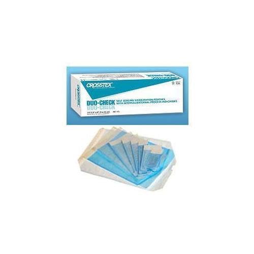 Crosstex CR-SCS Duo-Check Self-Seal Sterilization Pouch, 3.5
