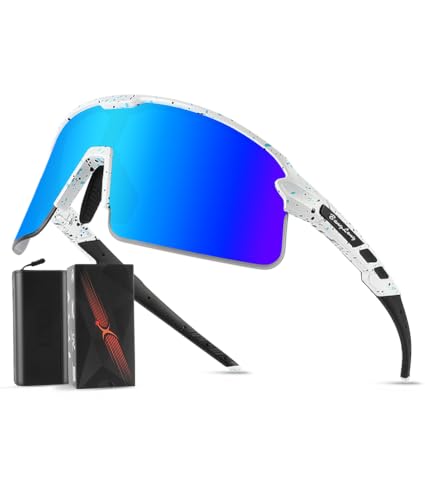 Image of BangLong Sports Sunglasses, UV400 Cycling Glasses for Men Women