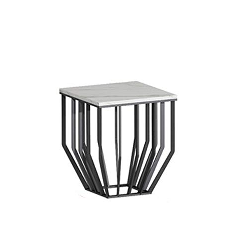 JINPENGRAN Coffee Table-Nordic Light Luxury Rock Board Tea Table Home