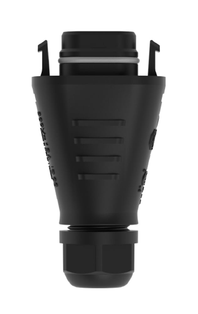 maxgo Solar Kabel AC- Stromkabel Verlängerungskabel H07RN-F 3G1,5mm² HMS-Feldstecker BC-05 Buchse Connector auf Schuko-Stecker Für Mikro-Wechselrichter Größe:10m