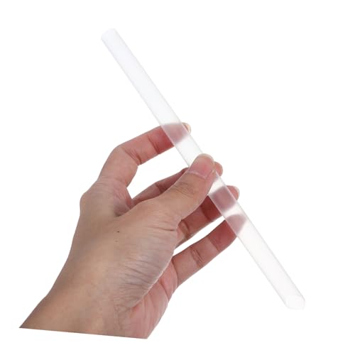 100 pitillos desechables transparentes para bebidas miniatura 3