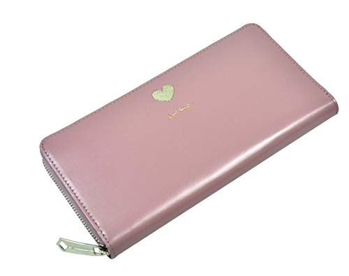 ポールスミス　paulsmith　カットアウト２牛革　小銭入れ付き　ファスナー長財布　婦人財布