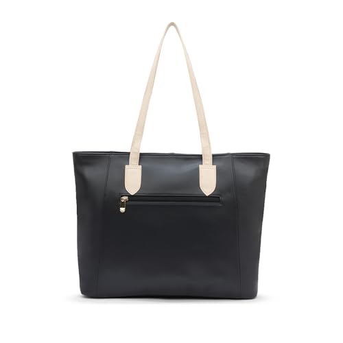 Image of Caprese Devon Large Tote Bag for Women with Comfortable Straps & Multi-Compartment | Stylish Shoulder & Handheld Bag | Fits Up to 16 Inch Laptop | Perfect for Work, Travel & Daily Use