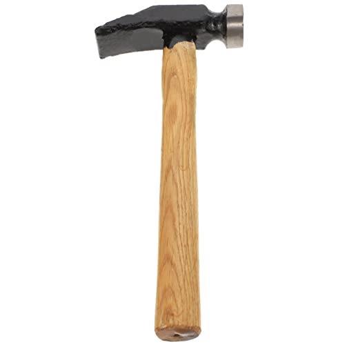 Gadpiparty Shoe Repair Hammer Wooden Handle for Leather Work Tool for Tack Shoes and Hand Repairs Essential and Crafting