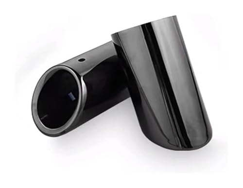 Tuyau d'échappement de rechange pour Q7 embout acier inox résistant rouille 2 pièces