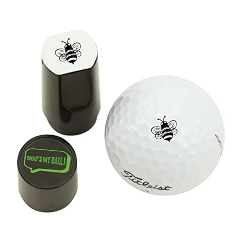 That's My Ball | Golf Ball Stamper | Bee (Black) Cover