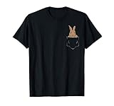 Kaninchen in der Tasche Hasen Geschenk Haustier Kaninchen T-Shirt