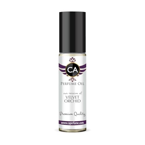 CA Perfume Impression of Velvet Orchid for Women Fragrance Oil Amber Floral Scent Long Lasting Perfumes for Women Travel Size TSA Ready Mini Parfum Body Oil Roll-on 0.33 Fl Oz 10ml