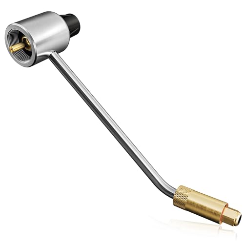 CALPOSE 5430 Gas Stove Pressure Regulator Replacement for Coleman Propane Stoves Grills Stove Regulator with 1-20 Female Cylinder and 9/16-18 UNF Gas Outlet Compatible with Coleman Propane Stove