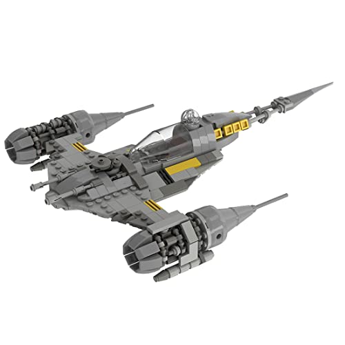 MERK Technik Raumschiff Bausteine, 374 Teile Sci-Fi UCS Sternenzerstörer Modellbausatz Modell Klemmbausteine Kompatibel…