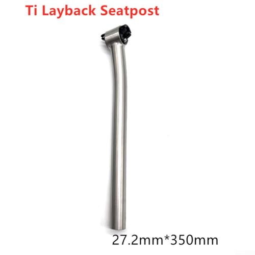 Reggisella ultraleggero in lega di titanio offset