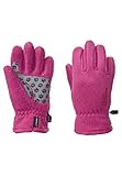Jack Wolfskin Unisex Kinder Fleece Glove Kids, Blueblossom, 116