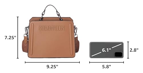 Image of Steve Madden Womens Steve Madden Bevelyn Convertible Crossbody BagCrossbody