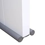 Tope de puerta – Tope de puerta ajustable de doble cara | Burlete de esponja insonorizada para puertas, bloqueador de sonido, tapones de corrientes de aire para puertas, protección contra el ruido