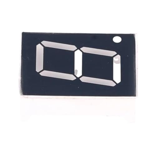 1PCS Common Cathode 1 Bit Digital Tube 7 Segment 0.8 Inch Red LED Display