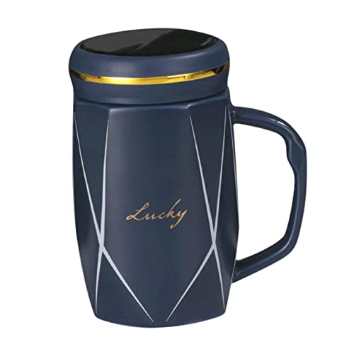 KOCKSHION taza derramar té bebida café agua tetera platillo vasos de te vasos cafe vasos para cafe coffee mug coffee cup vaso de oficina cerámica