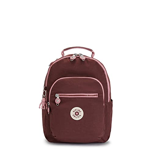 Image of Kipling Seoul Small Tablet Backpack Mahogany Bl