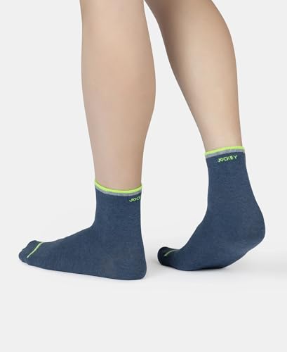 Image of Jockey Mens Solid Socks Pack Of 2