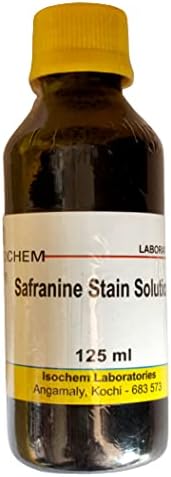ISOCHEM LABORATORIES Safranine Stain Solution (125 Ml) - Liquid