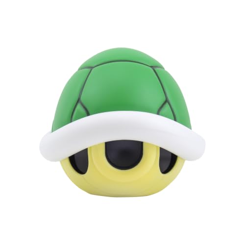 Miniatura 6 de Paladone Super Mario Bros Green Shell Light con sonido | Funciona con pilas, producto oficial de Nintendo Talla única, multicolor