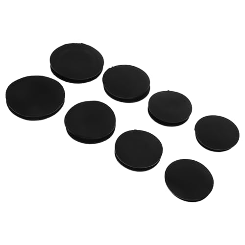 BUGUUYO 8pcs Box Round Rubber Piggy Bank Plug Replacement Bottom Cover Seal for Saving Box Easy Installation Maintenance Prevents Coin Loss Creative Accessory for Coin Bank