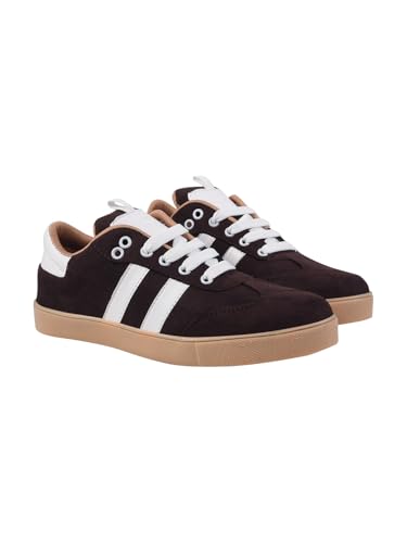 Image of Shoetopia Women's Casual Sneakers || Stylish Lace-Up Sports Shoes with Comfortable Sole || Lightweight Daily Footwear Walking & Running Shoes