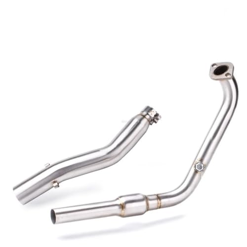Ligne d'échappement avant 51mm en inox pour moto Yamaha MT15