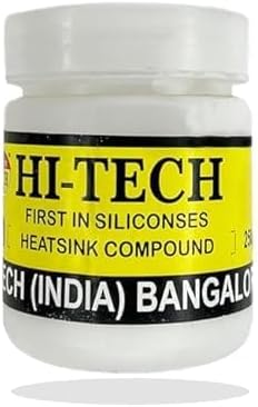 R3 250gm White Thermal Heatsink Compound, Thermal Paste, First in Siliconses