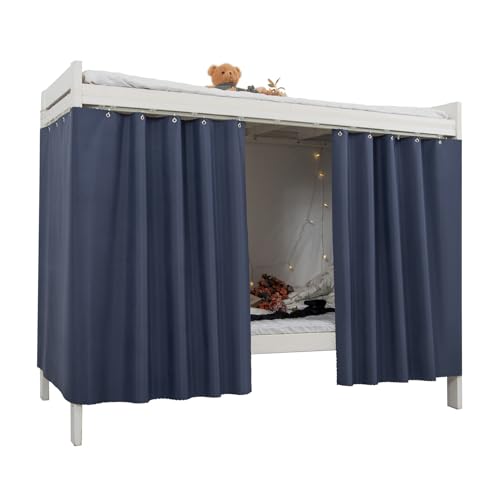 Teanea Heavy-Duty Blackout Bottom Bunk Bed Curtains Privacy...