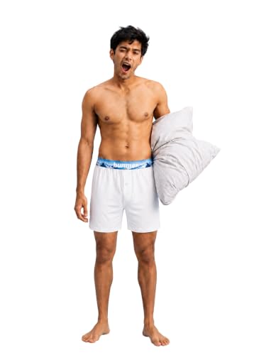 Image of Bummer Micro Modal Boxer Shorts for Men - Ultra Soft & Breathable, 3 Times Softer Than Cotton, Anti-Bacterial, Stretchable for Ultimate Comfort & Style, Pack of 1 (A Shark Tank Product)