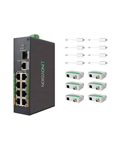 Image of EOC Switch with 6pcs EOC Transmitters, Coming with one Outdoor Universal Mount Box