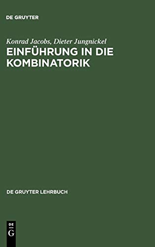 Einfuhrung in die Kombinatorik (De Gruyter Lehrbuch) (German Edition)