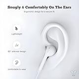 USB C Headphones, 2 Pcs USBC Headphones Wired Earphones Type C In Ear Earbuds With Mic & Volume Control for iPhone 15/16 Plus iPad Samsung Galaxy S25 S24 S23 S22 S21 FE iPad Pro Huawei Google Pixel - Image 7