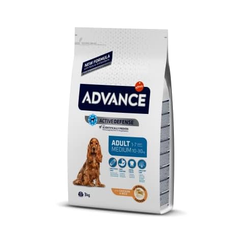 Advance Medium Adult Chicken, Pienso para Perros Adultos de Razas Medianas Cover