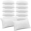   Macarrie-12-Pcs-Queen-Size-Pillows-for-Sleeping-Standard-Size-Pillows-Bulk-Bed-Pillow-Inserts-Hotel-Pillows-Bulk-for-Stomach-Back-and-Side-Sleepers-Machine-Washable-20-x-26-Inches