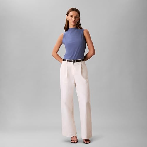Calvin Klein Women's Crepe Mock Neck Top - image 3