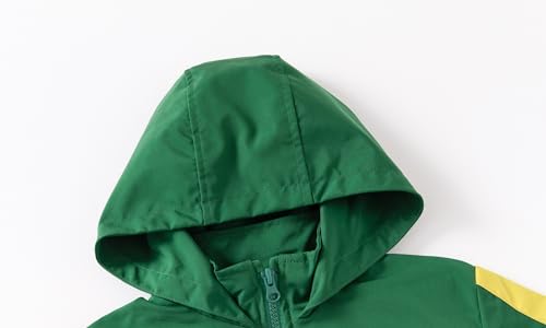 Meufam Toddler Boy Cartoon Cat Print Zip Jacket Hooded Trench Fashion Kid Windbreaker Coats Outerwear Clothing Kids Clothes3