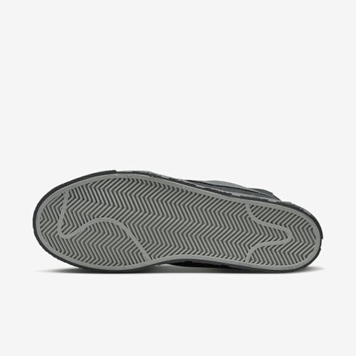 Nike Zoom Blazer Mid Skate Shoes (FQ0792-001, Anthracite/Dark Smoke Grey)2