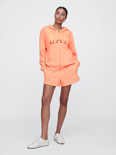 Image of GAP Women's Logo Hoodie Hooded Full Zip Sweatshirt