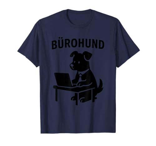 Bürohund Lustiges Hunde Büro Design T-Shirt