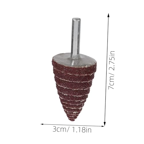 Roues abrasives coniques pour lisser les angles d'accès difficile et éliminer la rouille - 7