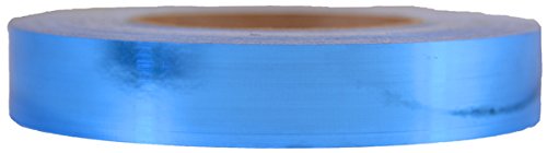 Decorative Mirror Surface Metallic Tape - Blue Ice (1-inch x 150 ft) by Hoopologie