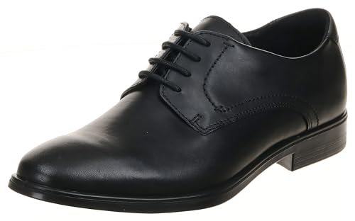 ECCO Herren Derbys, Black Magnet, 42 EU