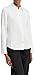 Vince Womens Slim Fit Classic Shirt, Off White, X-Small