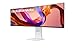 LG UltraWide 49U950A-W Curved Monitor, 49", DQHD (5120x1440), 144Hz, Nano IPS, HDR10, DisplayHDR™400, 1ms MBR, 3800R, G-SYNC, FreeSync Premium, USB-C 90W, HDMI 2.1, Weiß
