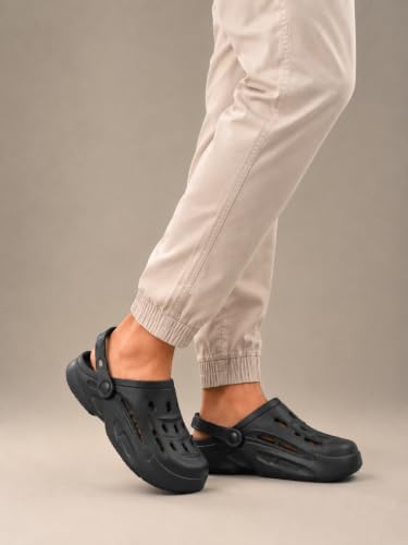 Image of layasa Men's Lightweight Classic Clogs || Sandals with Adjustable Back Strap for Men