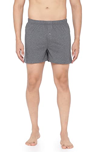 Image of RAMRAJ COTTON Men Knitted Real Relax Without Pocket Inner Elastic Boxer
