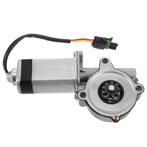 NUOBESTY Motor Paso a Paso para Autocaravanas Motor Eléctrico Silencioso para Escalones RV Motorreductor Resistente Intemperie Compatible Entrada de Vehículos Recreativos 300-1406 Corto